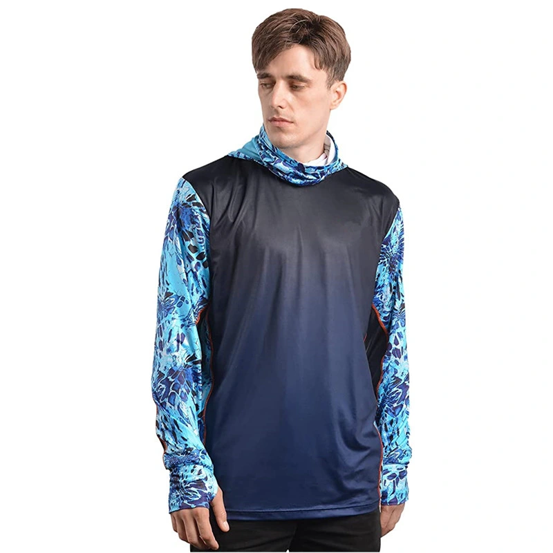 High Quality Quick-Drying Long Sleeved Fishing Shirt Breathable Fishing Jersey