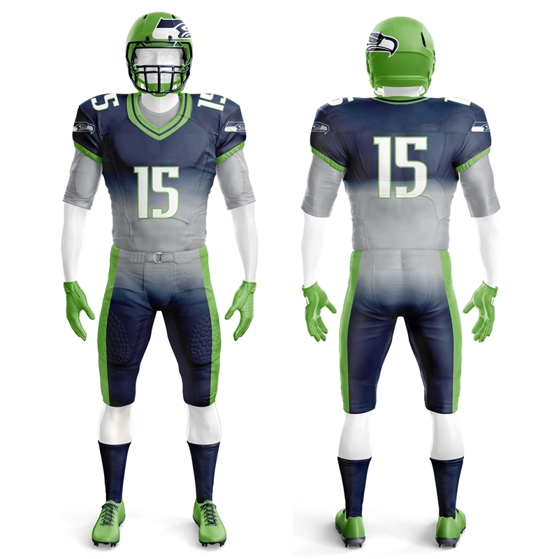 Factory Supply Free Design Customized American Football Uniform for Men