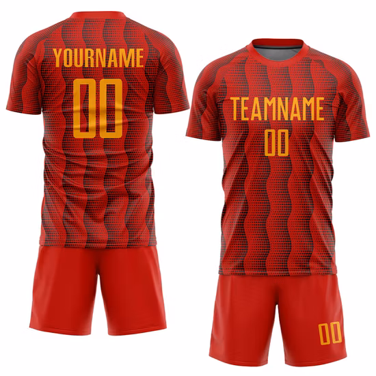 Latest Design Club Team Jerseys Wholesale Custom Logo Professional Sublimated Soccer Uniform
